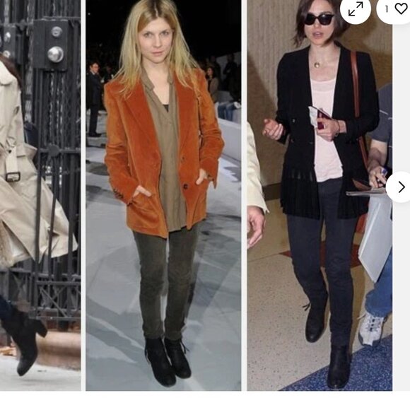 ACNE Pistol Matte Black Leather Ankle Boot Bootie Celeb Blogge Eu 39 - Picture 3 of 13